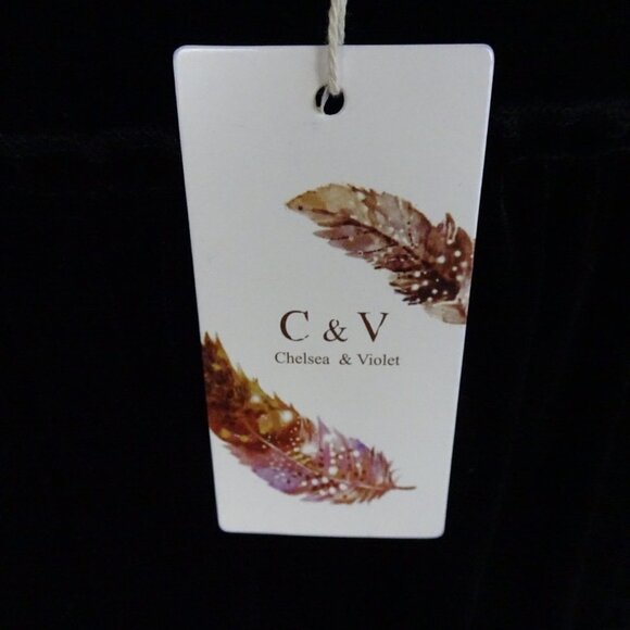 Chelsea & Violet Velvet Dress Size S - Picture 7 of 8